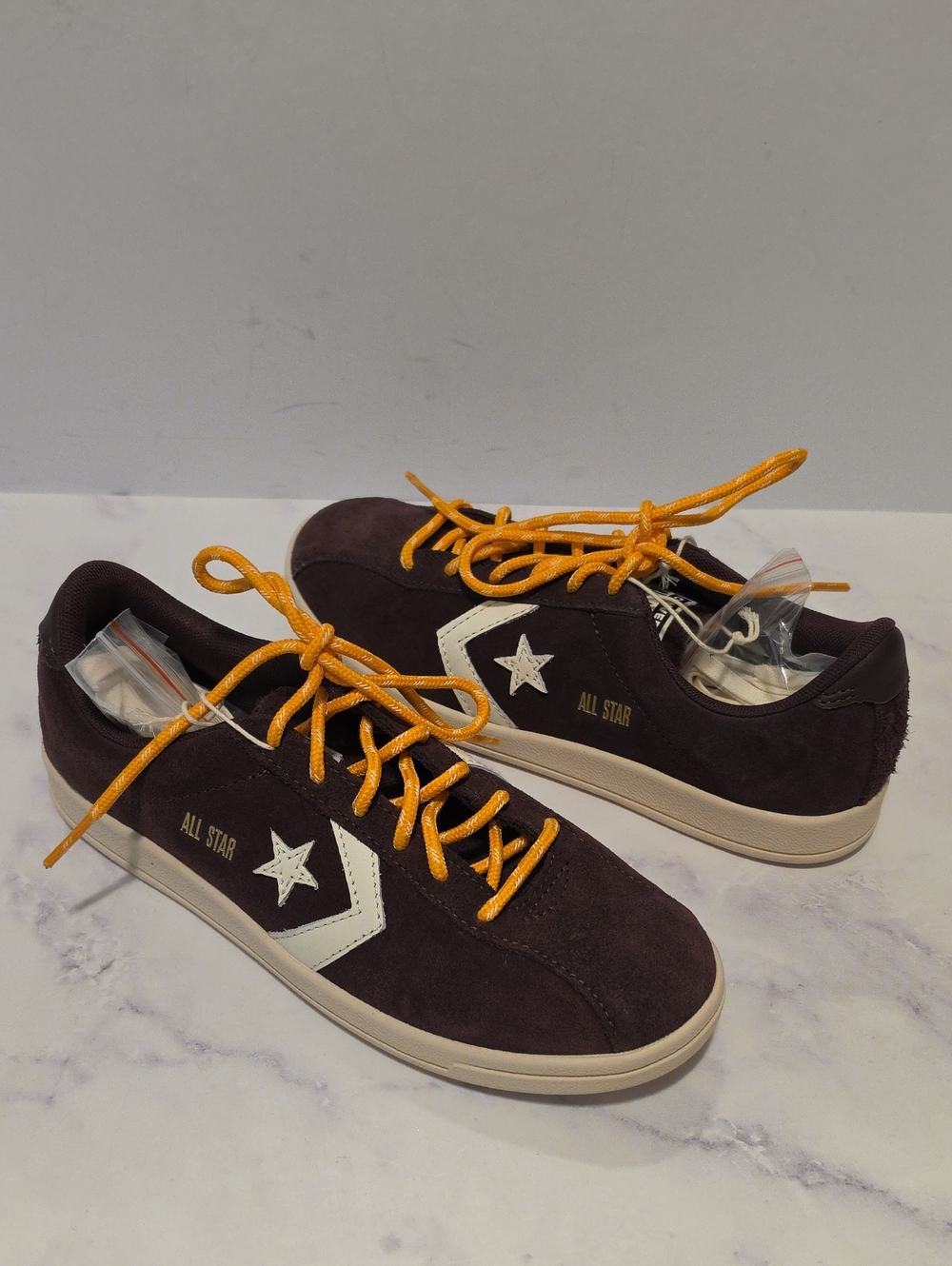 Converse All Star  Suede Low-Top Sneakers in Dark Brown Brand New